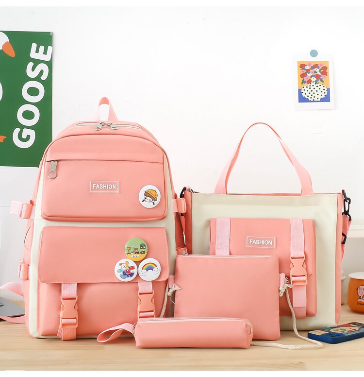 Korean Style Junior High Primary Mori Grade Three Backpacks