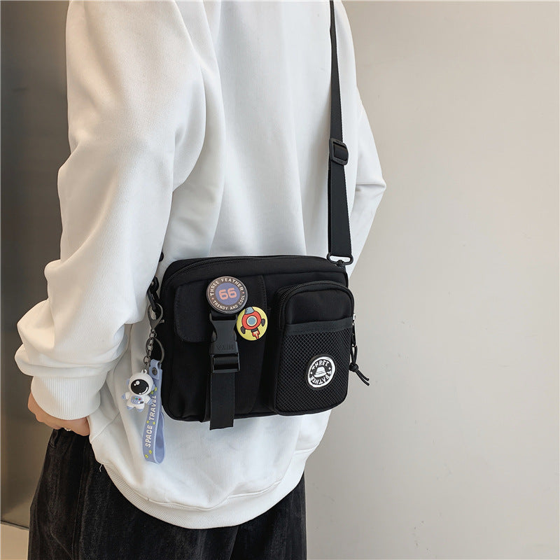 Women's Street Small Korean Fashion Couple Style Men's Messenger Bags