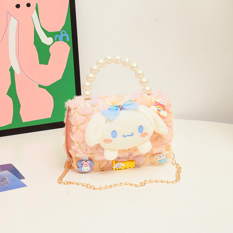 Charming Cute Plush Princess Little Stylish Bags