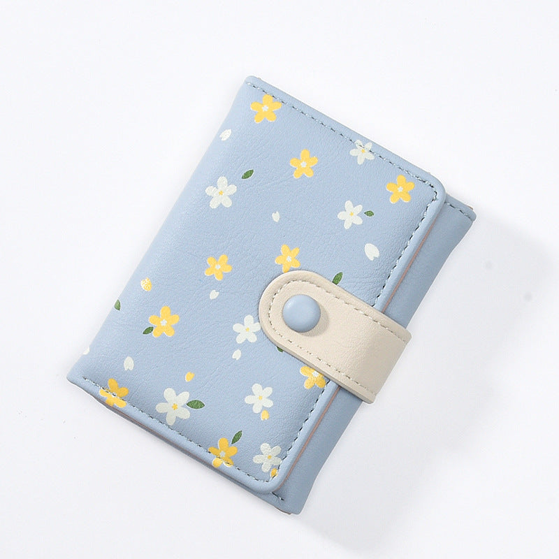 Women's Korean Simple Cute Fruit Fashion Printing Ladies Wallets