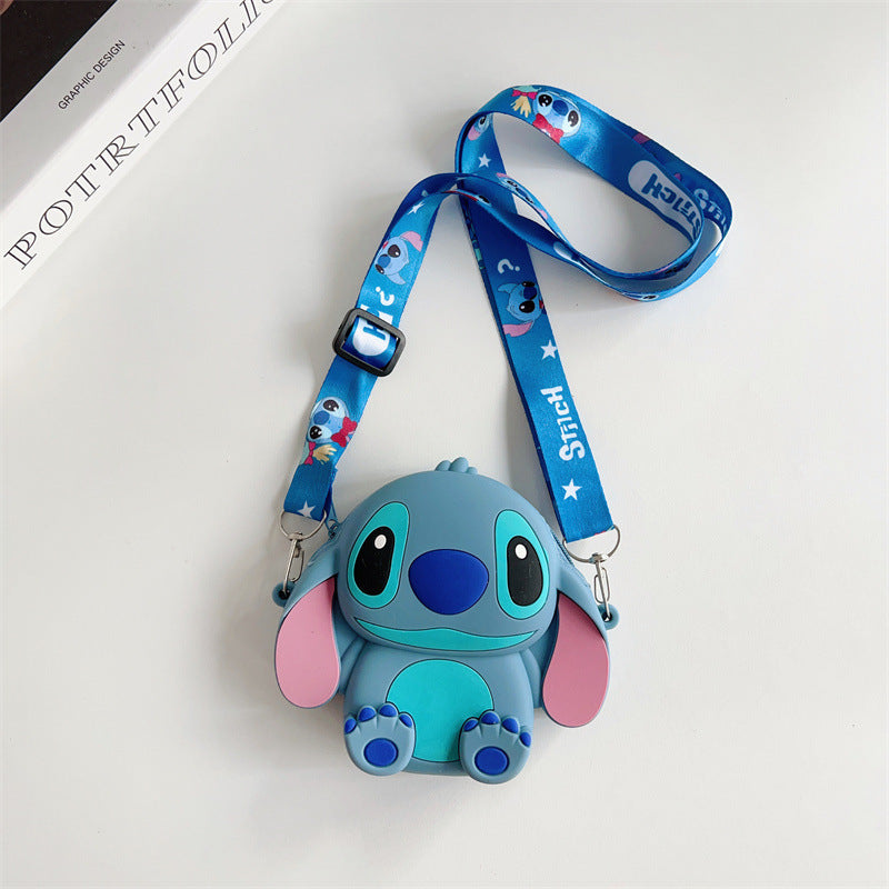 Cartoon Change Silicone Stitch Style Boy Purses