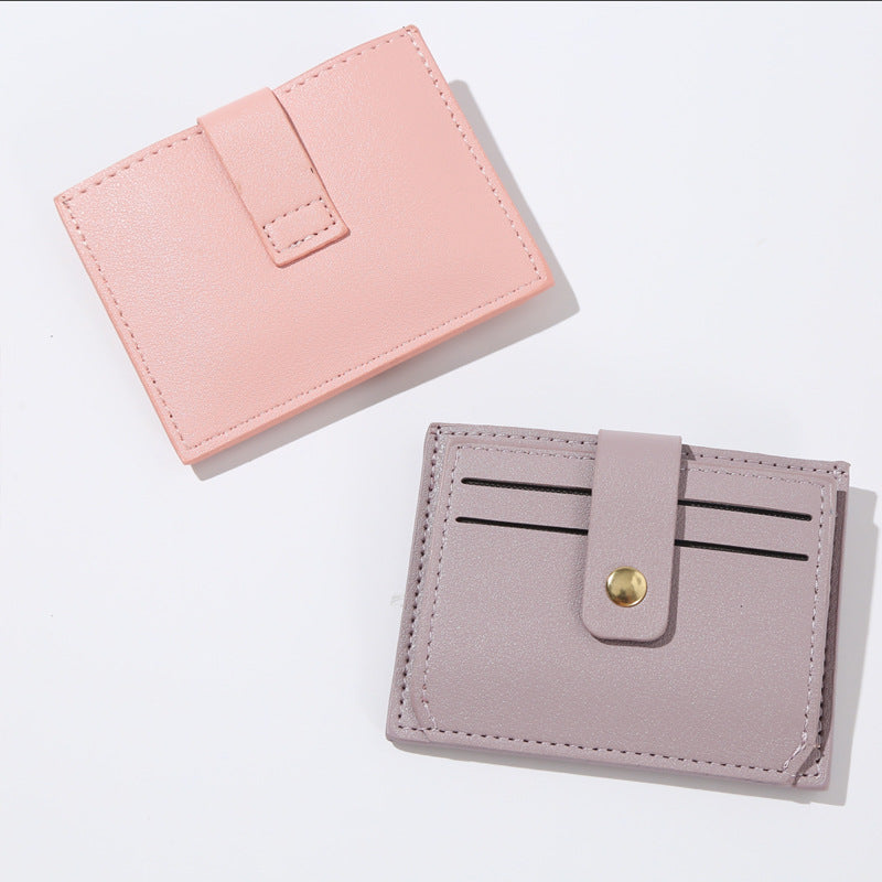 Women's Leather Simple Fashion Classic Solid Color Ladies Wallets