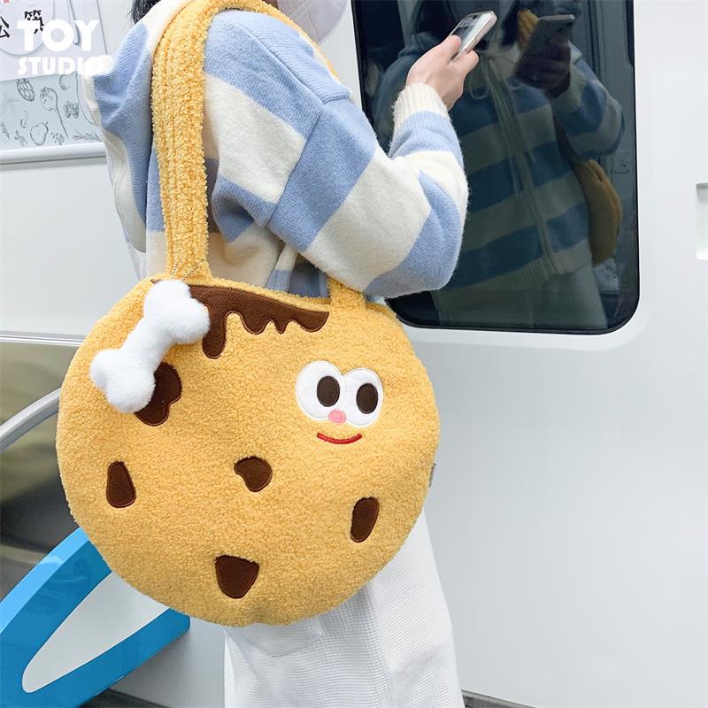 Cookies Cartoon Funny Creative Couple Earphone Coin Purses