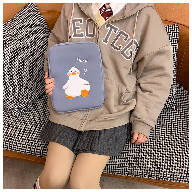 Design Pc Liner Cartoon Cute Duck Tablet Bags