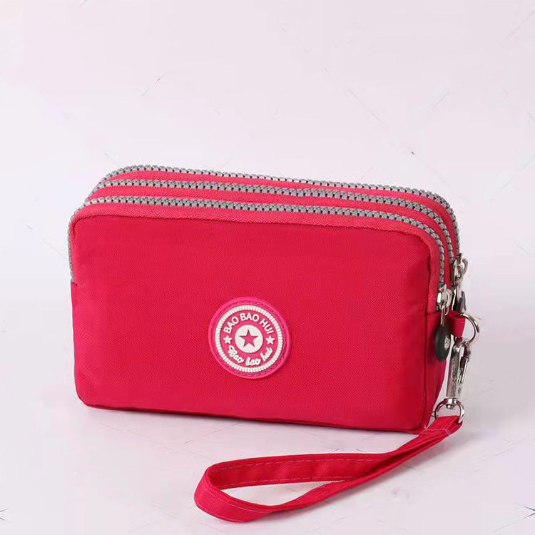 Mobile Female Large Capacity Clutch Fashion Coin Purses