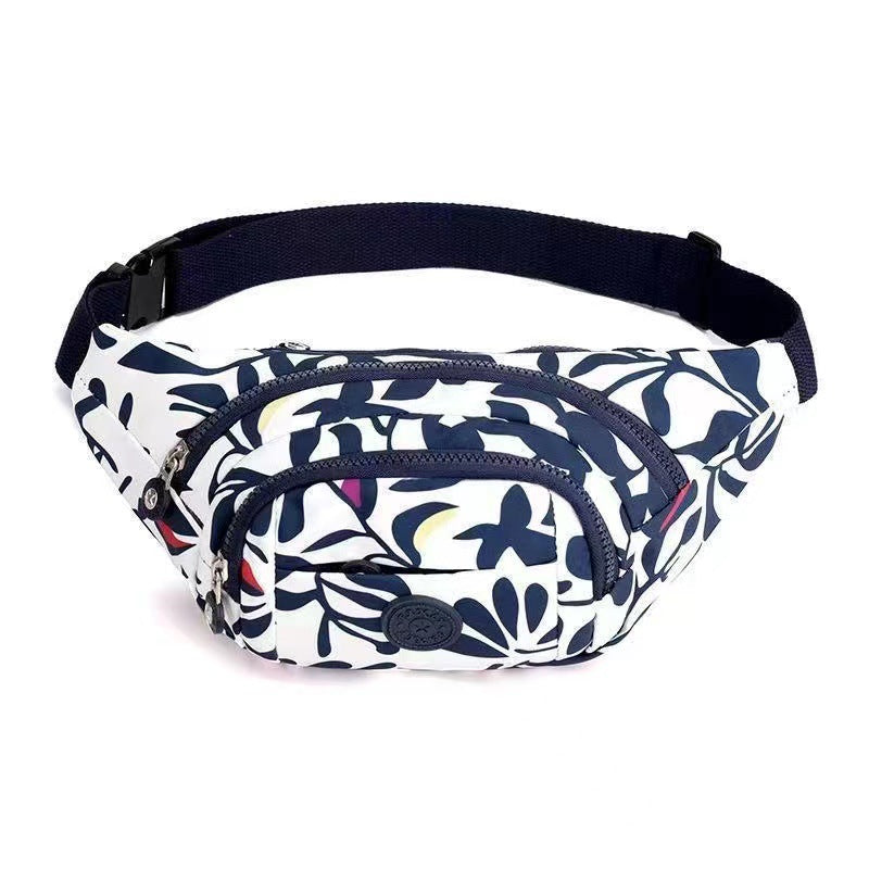 Women's Large Capacity Canvas Cell Small Summer Waist Packs