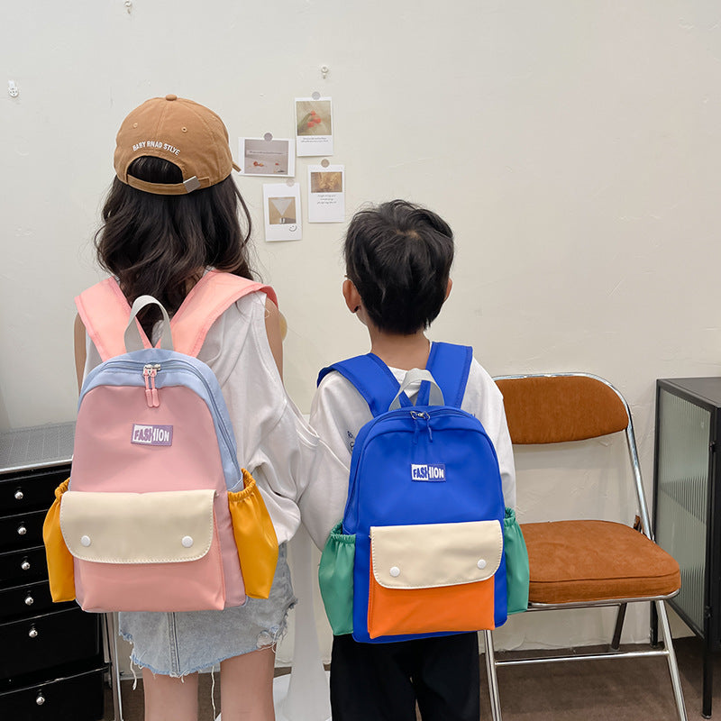 Fashion Korean Style Large Capacity Primary Trendy Children's Backpacks