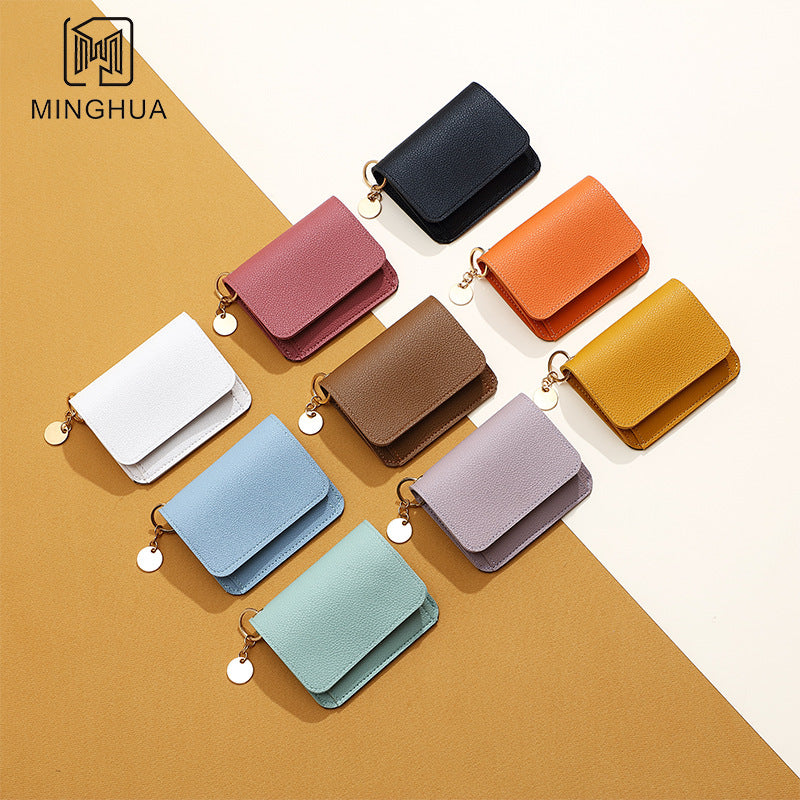 Women's Short Solid Color Spring Simple Source Coin Purses