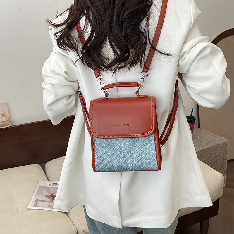 Women's Popular Niche Vintage Simple Commute Backpacks