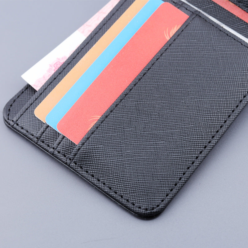 Men's Classic Classy Cool Short Clamp Men's Wallets