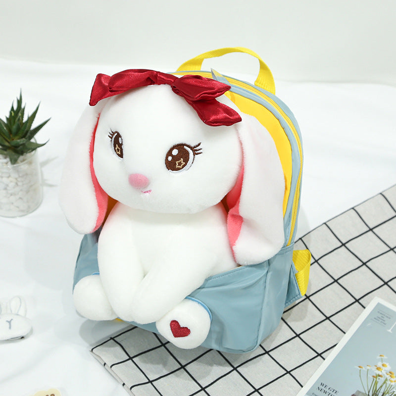 Children's Attractive Cartoon Plush Doll Primary Elementary School Students' Schoolbags