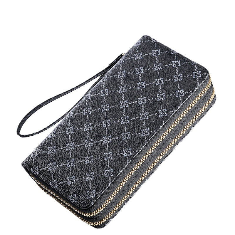 Women's Long Clutch Mobile Multifunctional Zipper Ladies Wallets