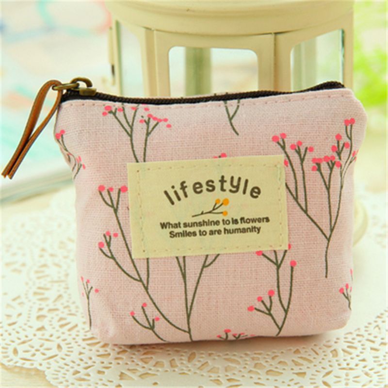 Compact Mini Small Carry-on Fabric Storage Ladies Wallets