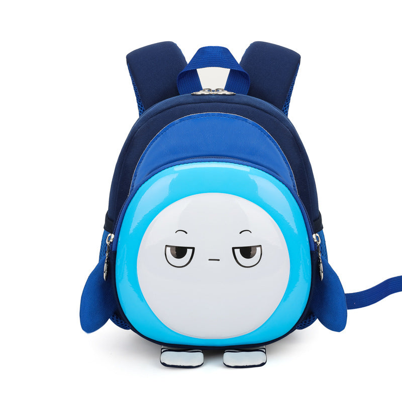 Cartoon Printed Lightweight Egg Shell Small Backpacks