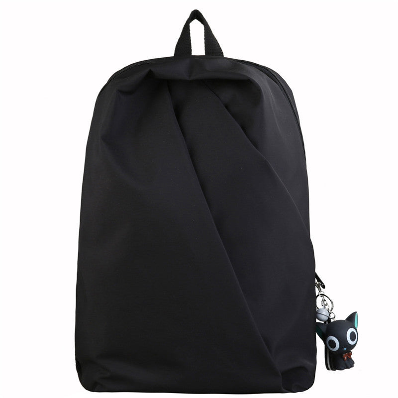 Men's Simple Korean Style Fashion Trend Early High Backpacks