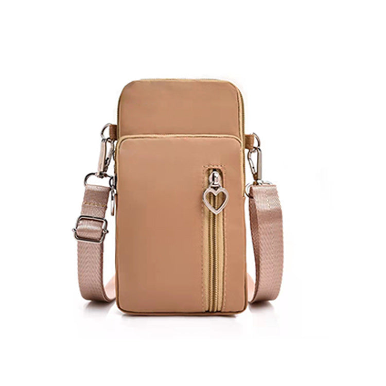 Women's Mobile Korean Mini Small Vertical Halter Arm Bags