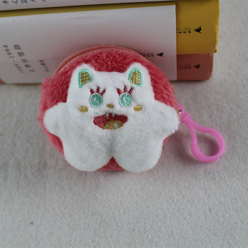 Children's Earphone Plush Small Pendant Mini Storage Children's Coin Purse