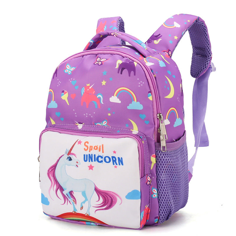 Children's Stylish Charming Cartoon Cute Unicorn Elementary School Students' Schoolbags