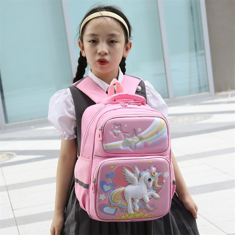 Children's Cartoon Hard Shell Boys Large Capacity Elementary School Students' Schoolbags