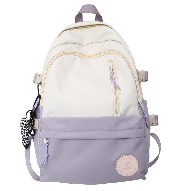 Style Preppy Large Capacity Female Junior Backpacks