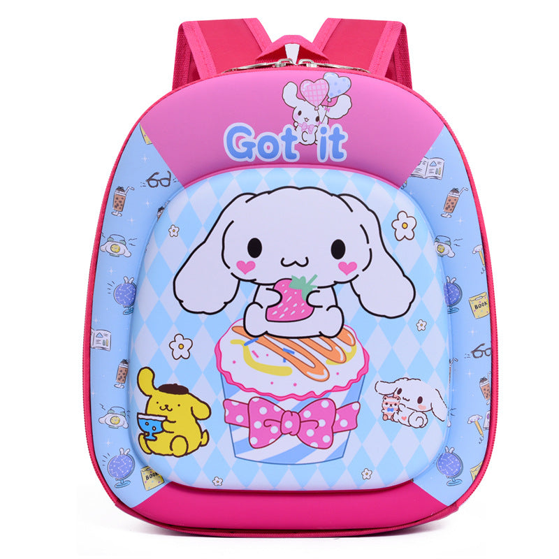 Children's Hard Shell Clow Year-old Lightweight Cartoon Kindergarten School Bags