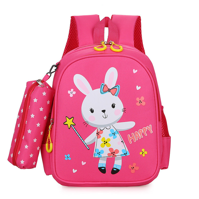 Children's Cute Animal Band Pencil Boys Printed Children's Backpacks