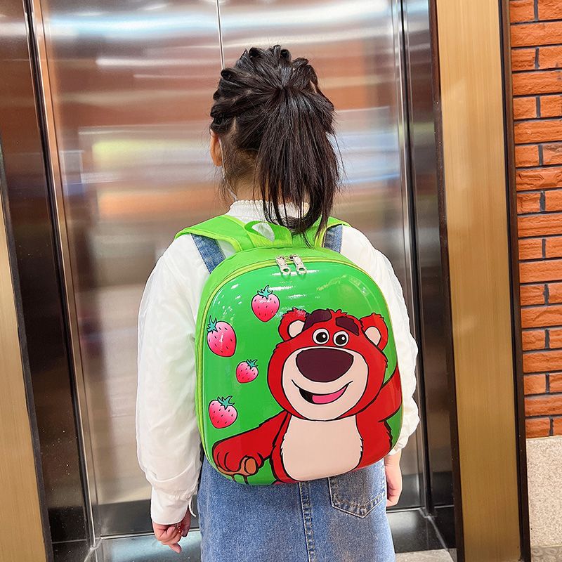 Children's Boy Duck Cute Hardshell Strawberry Bear Kindergarten School Bags