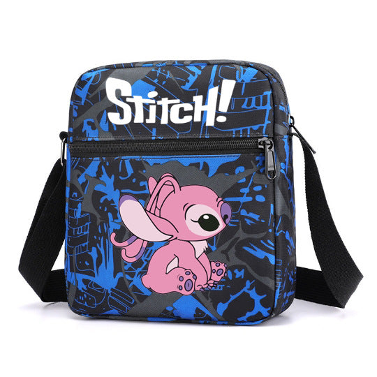 Comfortable Graceful Star Stitch Lunch Box Elementary School Students' Schoolbags