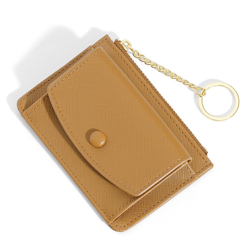 Porte-monnaie Simple et petit Style classique avancé pour femmes, mignon