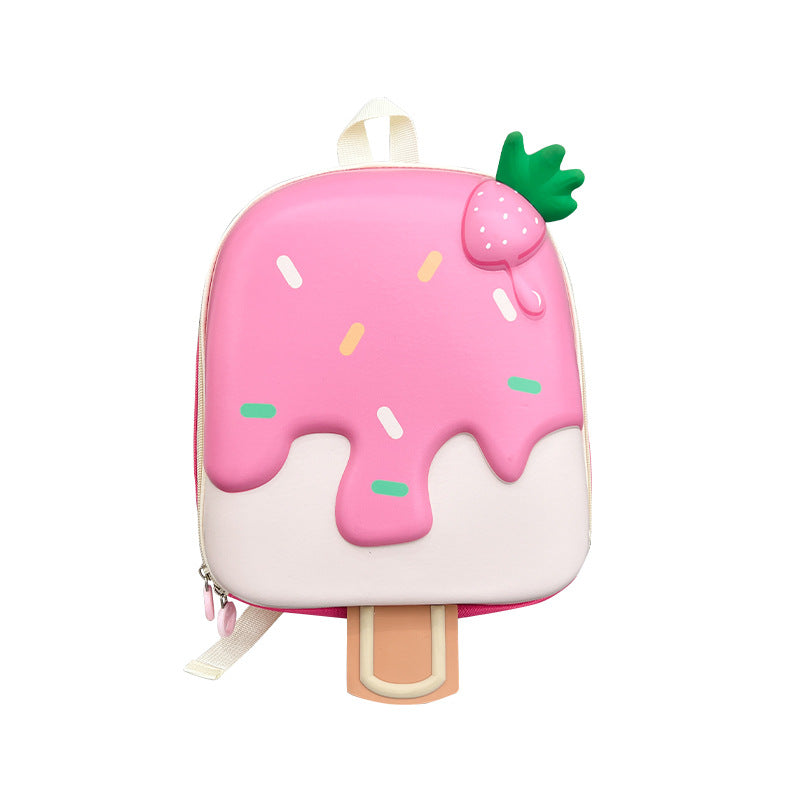 Children's Boys Cute Egg Shell Ice Cream Children's Backpacks