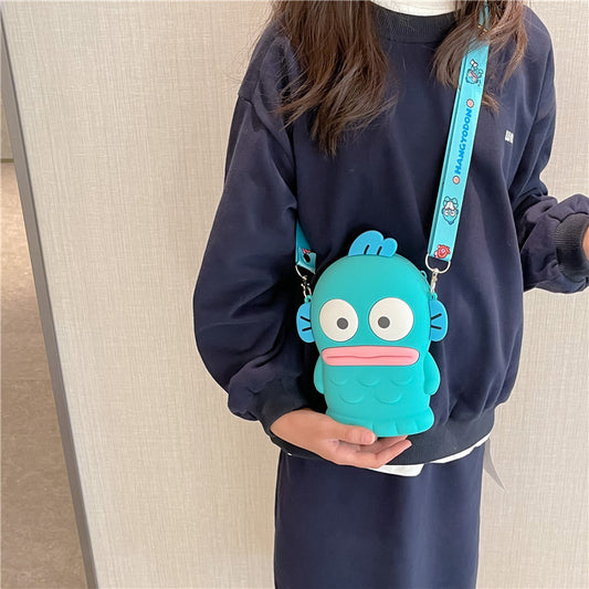 Mode sirène Big Eye fabriquée à partir de sacs de taille pour enfants