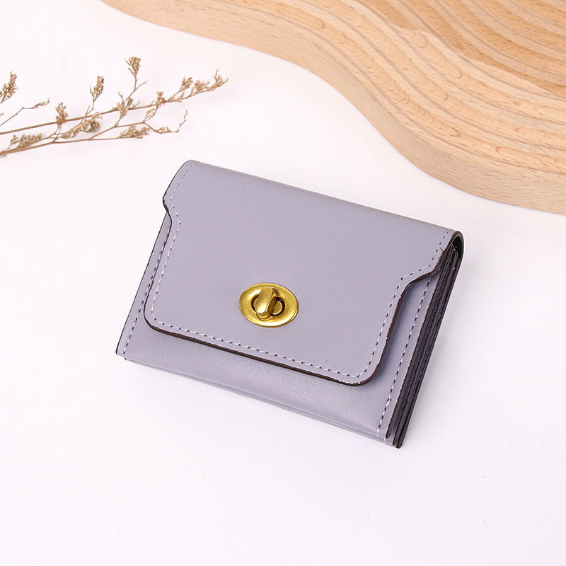 Women's Off Short Style Minority Simple Ladies Wallets