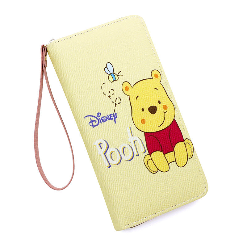 Trendy Classic Mini Cartoon Long Carry-on Ladies Wallets