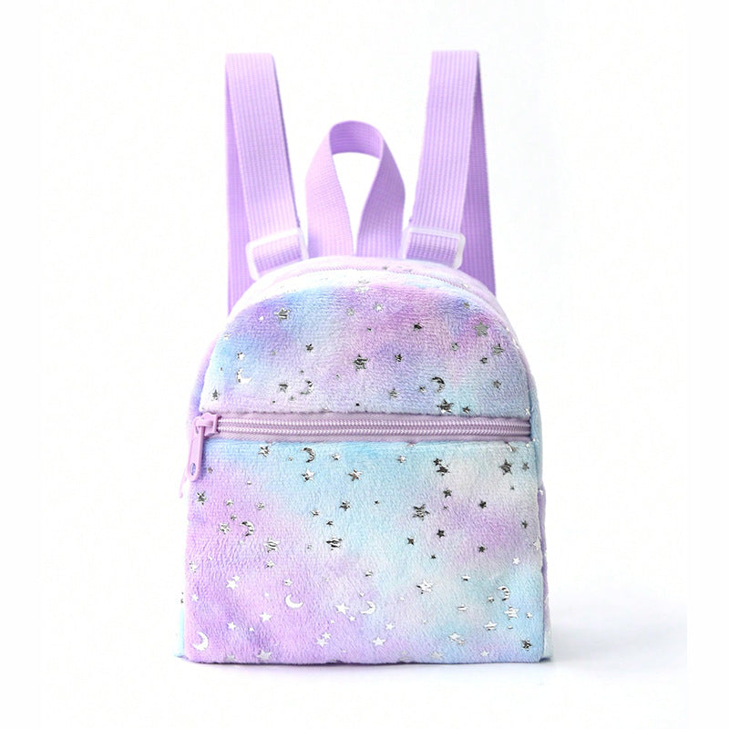 Children's Campus Style Simple Candy Color Backpacks