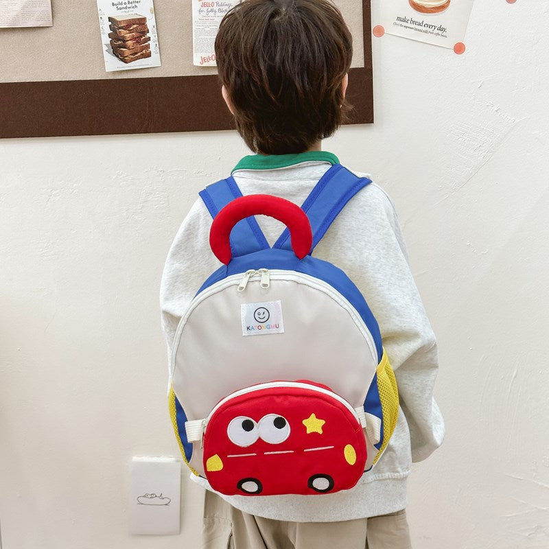 Children's Junior Cartoon Early Education Class Boys Kindergarten School Bags