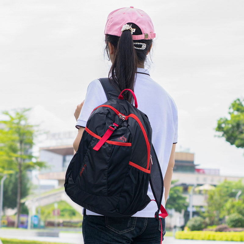 Sacs à dos de sport portables pliables et légers d'été pour femmes