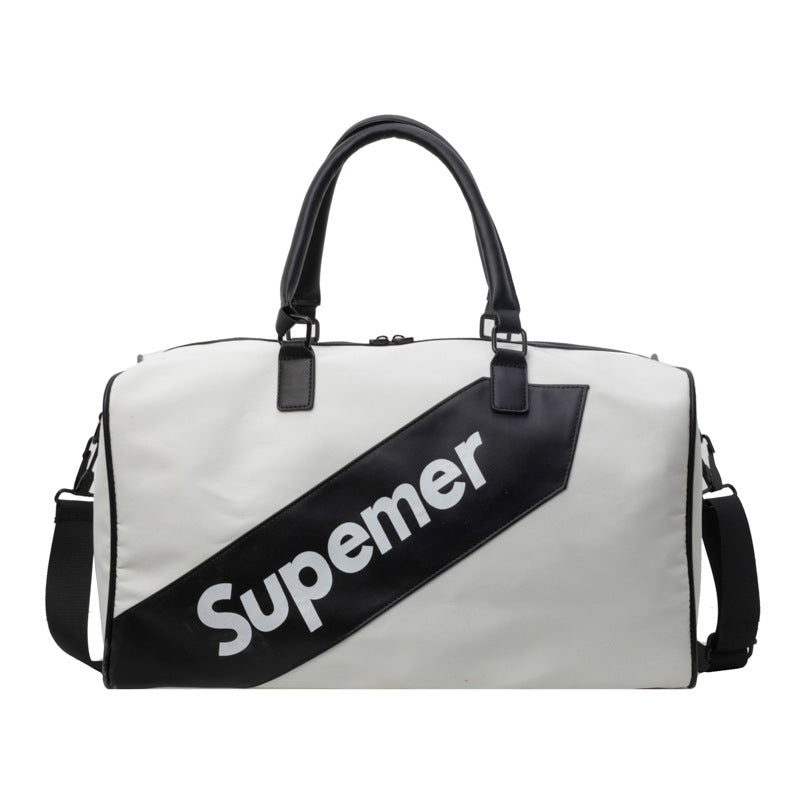 Trendy Large Capacity Letter Style Dry Travel Bags