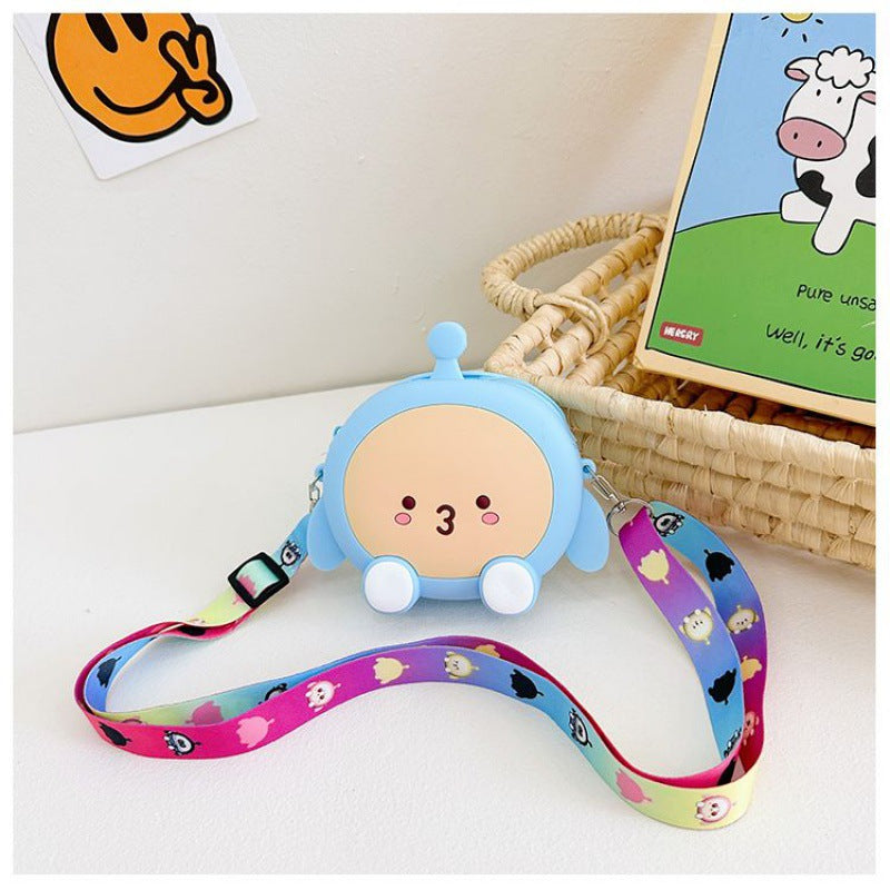 Children's Egg Puff Pocket Money Cute Cartoon Children's Waist Packs