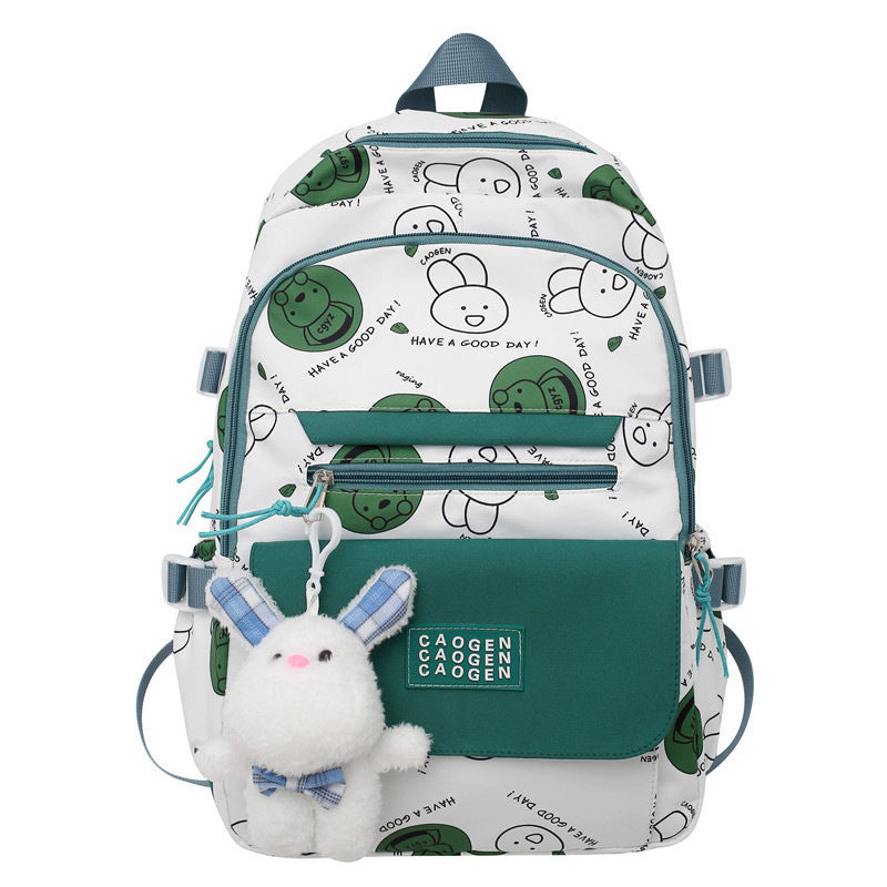 Senior High Female Korean Style Simple Backpacks