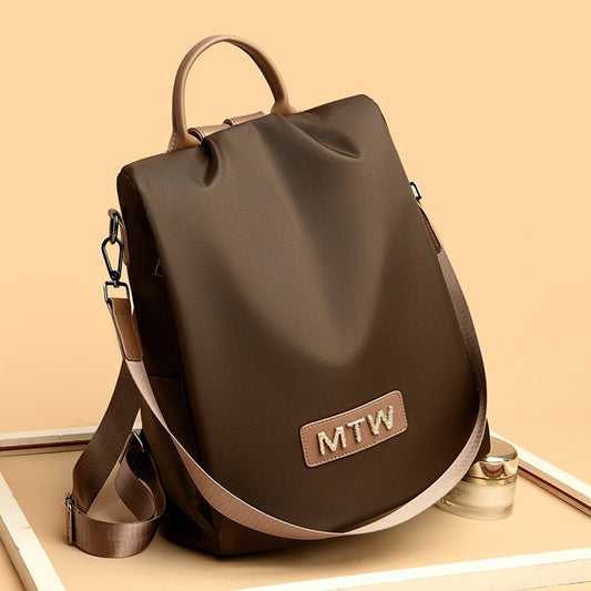 Women's Oxford Cloth Fashion Canvas Small Large Backpacks