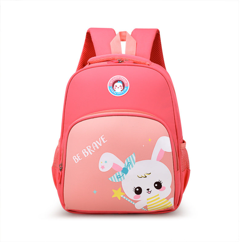 Cartoon Printed Boys Intermediate Advanced Classes Cute Elementary School Students' Schoolbags