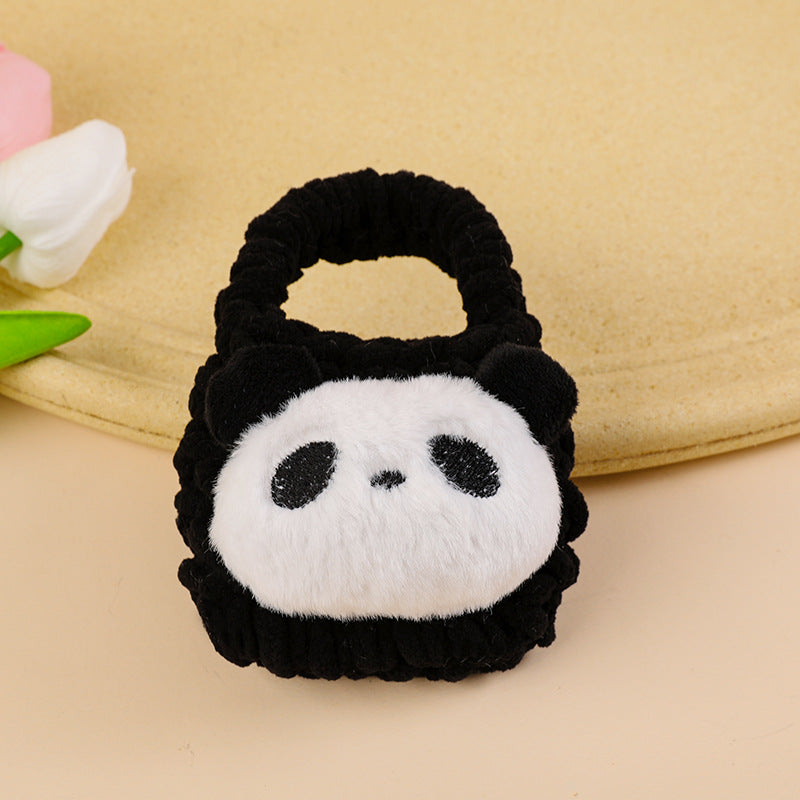 Handmade Knitted Buggy Headset Protective Cover Coin Purses