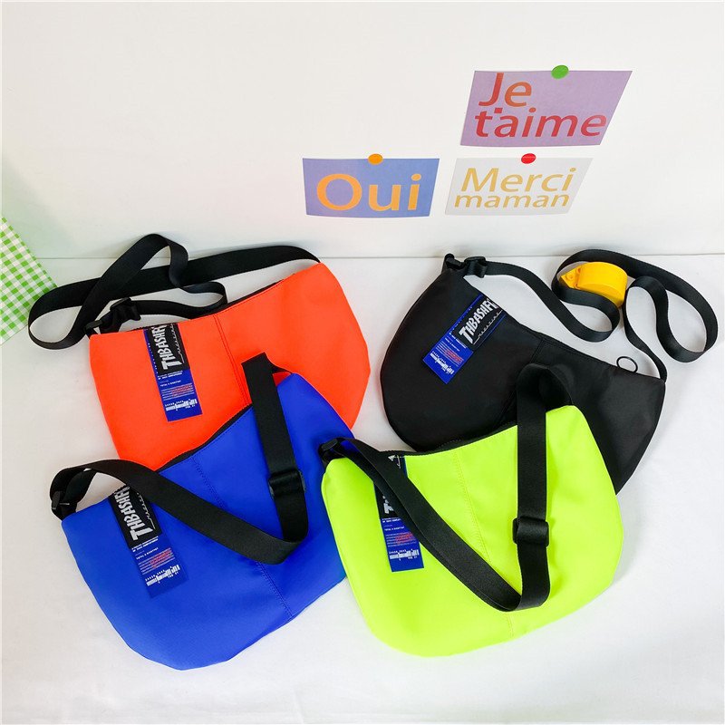 Children's Color Large Capacity Boy Trendy Cool Children's Shoulder Bags