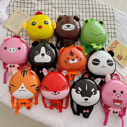 Cartoon Three-dimensional Animal Primary Hard Shell Bags