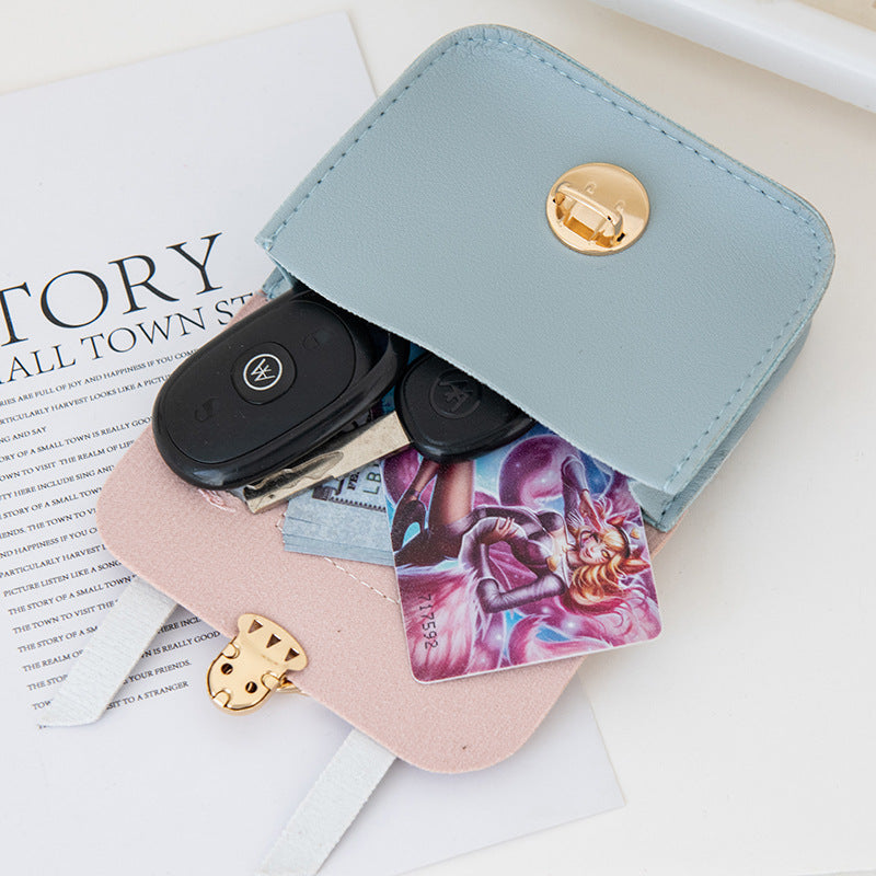 Female Creative Mini Compact Cover Pendant Coin Purses