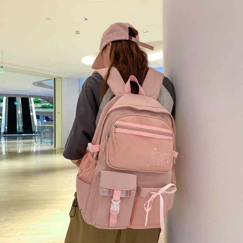 Primary Female Good-looking Fashion Korean Leisure Backpacks