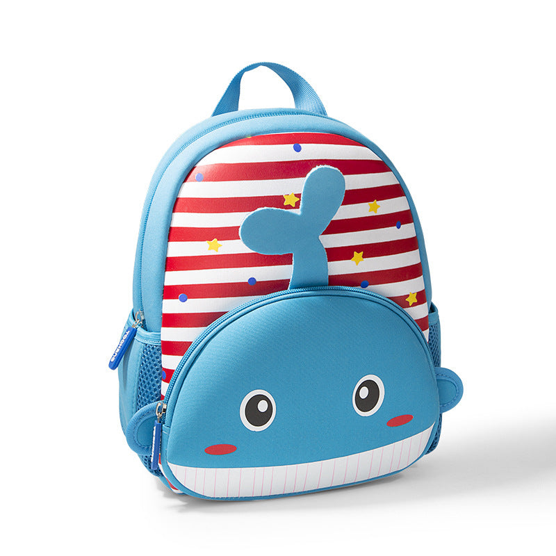 Pretty Animal Cartoon Neoprene Dinosaur Unicorn School Bags