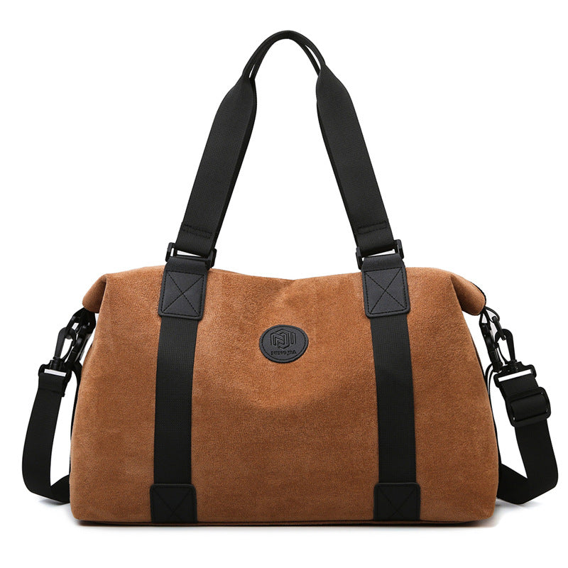 Women's & Men's & Suede For Portable Large Capacity Travel Bags