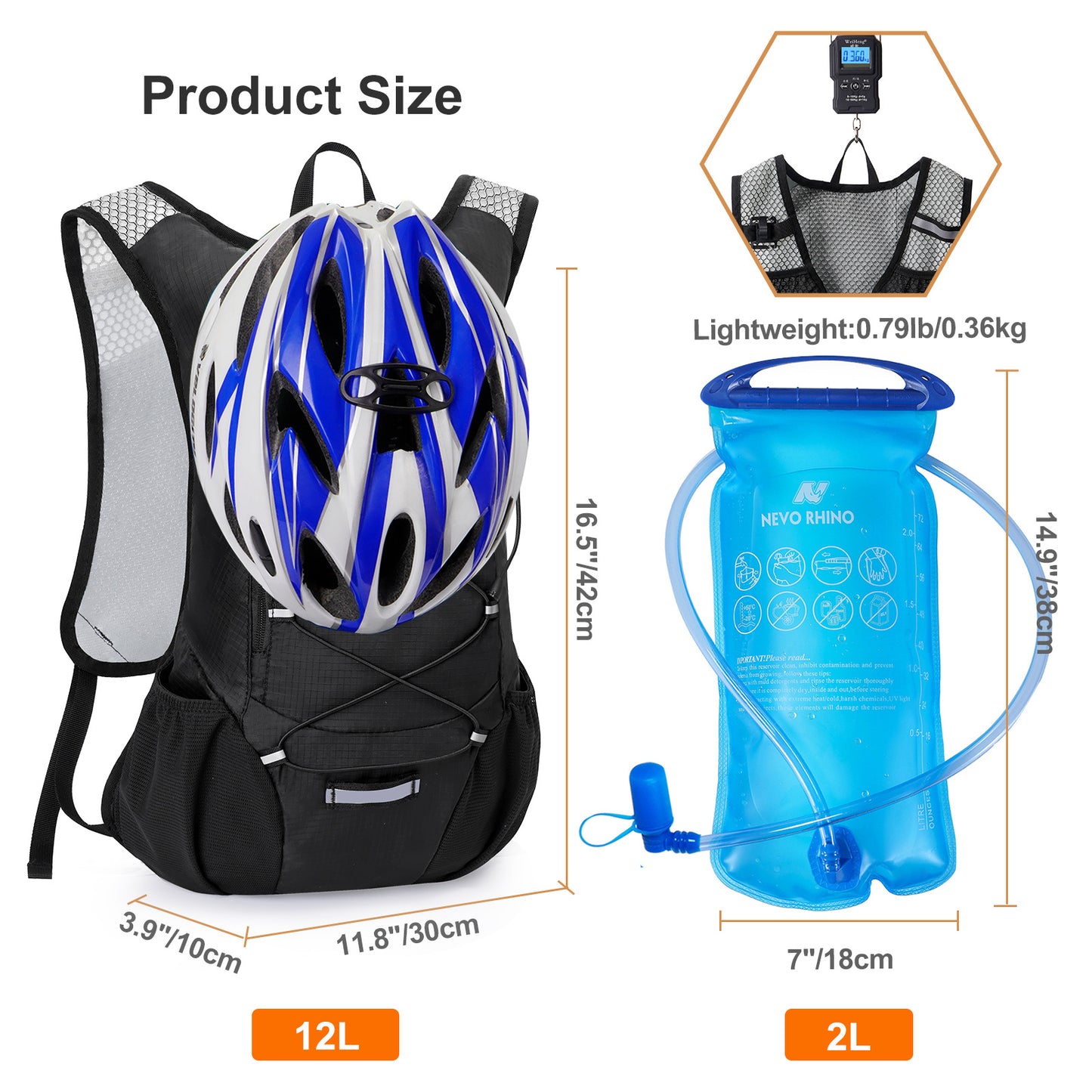 Fashion Bicycle Cross-country Cycling Waterproof Hiking Sports Backpacks