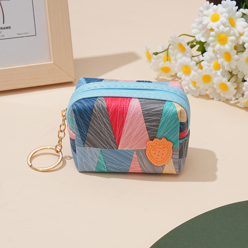 Women's For Mini Simple Zipper Small Korean Coin Purses